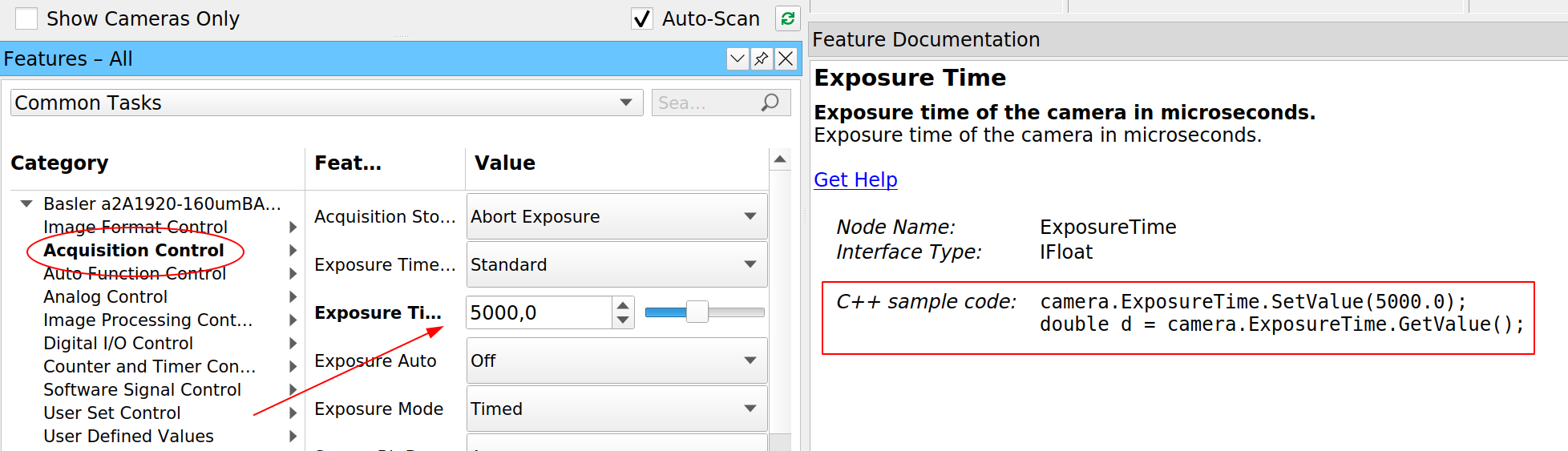 Detail of the Pylon Viewer